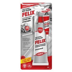 Герметик-прокладка професс. FELIX (прозрачн.) 85гр 12 (Производитель: Felix 411040058)