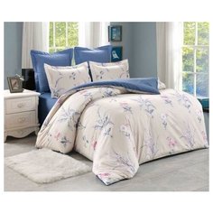 Комплект постельного белья из сатина С-335 семейный Valtery