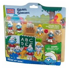 Конструктор Mega Bloks Smurfs 10768 Школа