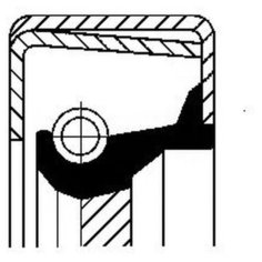 Сальник коробки передач Corteco 12011394B