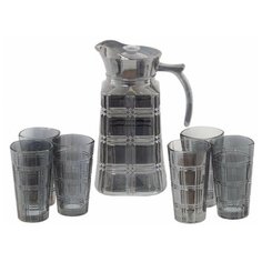 Набор из кувшина и 6-ти стаканов, 1650 мл, L19 W11,5 H25,5 см KSM-756832 Remeco Collection