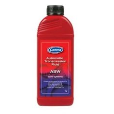 Масло трансмиссионное полусинтетическое Automatic Transmission Fluid ASW, 1л (Производитель: Comma ASW1L)