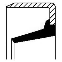 Сальник коробки передач Corteco 01002919B для Mercedes 8 W114 W114, W123 W123