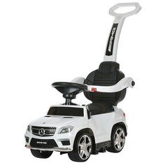 Детский электромобиль - каталка Mercedes GL63 AMG White LUXURY - SX1578H Hollicy