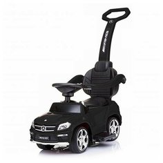 Детский электромобиль - каталка Mercedes GL63 AMG Black LUXURY - SX1578H Hollicy