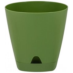Горшок InGreen Amsterdam, 14 х 13 см оливковый