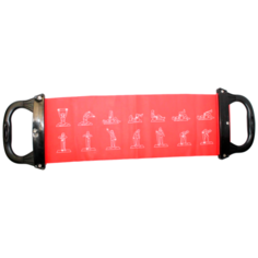 Эспандер лента BRADEX Спорт актив 75 х 17 см красный