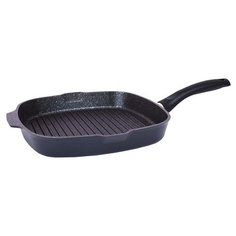 Сковорода-гриль Kukmara Granit Ultra 280а, 28x28 см, blue