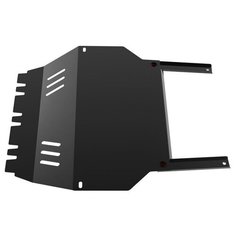 Защита картера двигателя и коробки передач Автоброня 111.05104.2 для Skoda