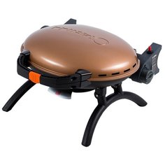 Гриль O-GRILL 500M, black/gold