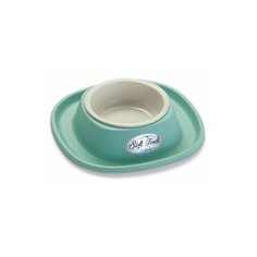 Миска Lilli Pet на подставке 28х28х5,5 см, зеленая