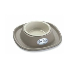 Миска Lilli Pet на подставке 28х28х5,5 см, мокко