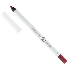 Lamel Professional стойкий карандаш для губ гелевый Long lasting Gel Lip Liner 404