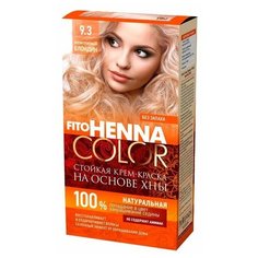 Fito косметик Fito Henna Color краска для волос, 9.3 жемчужный блондин, 115 мл