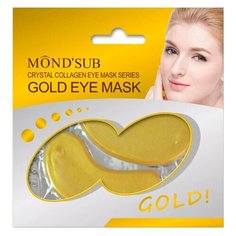 MOND`SUB Гидрогелевые патчи для глаз Gold Eye Mask, 2 шт.