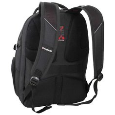 Рюкзак WENGER,15”, черный/красный, полиэстер 900D/М2 добби/искуственная кожа, 34x22x46 см, 34 л