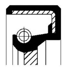 Сальник коробки передач Corteco 19034042B