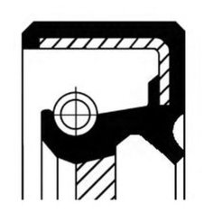 Сальник коробки передач Corteco 19016555B для Mitsubishi L 200; Toyota HiAce IV, Land Cruiser, Land Cruiser Prado