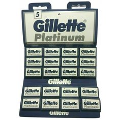 GILLETTE RUBIE PLATINUM лезвия 20*5шт.