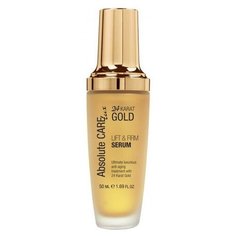 Absolute Care Lux 24 Karat Gold Lift & Firm Serum Подтягивающая и укрепляющая сыворотка для лица, 50 мл