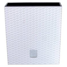 Кашпо для цветов RATO LOW DRTS400L-S449 белый 2 предмета 37 и 64л Prosperplast