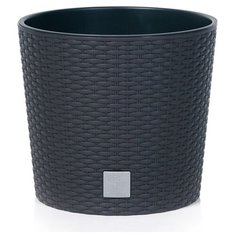 Кашпо для цветов RATO ROUND DRTUS400L-S433 антрацит 2 предмета 35 и 37,65л Prosperplast