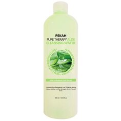 Pekah очищающая мицеллярная вода с экстрактом алоэ Pure Therapy Aloe Cleansing Water, 500 мл