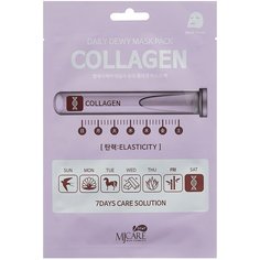 MIJIN Cosmetics тканевая маска Mj Care Daily Dew с коллагеном, 25 г