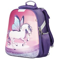 №1 School Ранец Basic Пегас (1271123), фиолетовый
