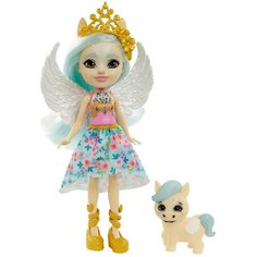 Кукла Enchantimals Паолина Пегасус и Вингли, 15 см, GYJ03