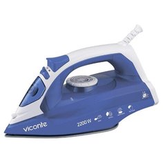 Утюг Viconte VC-4302 синий/белый