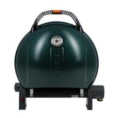 Газовый гриль O-GRILL 900MT bicolor black-green + адаптер А