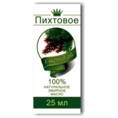 Эфирное масло Пихтовое масло, 25 мл. Сибирь намедоил