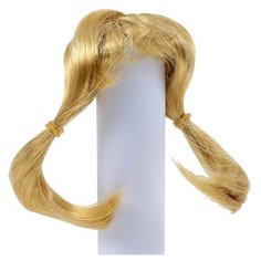 AS16-13, Парик для кукол (хвостики), 5*10см (рыжий) АЙРИС пресс