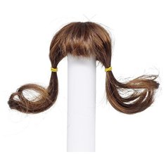 AS16-13, Парик для кукол (хвостики), 5*10см (коричн) АЙРИС пресс