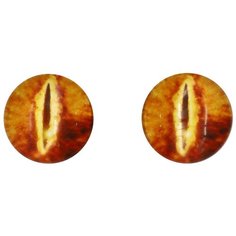 AR1062 Глазки для игрушек 16мм, 10шт/упак (1-8 рыжий) АЙРИС пресс