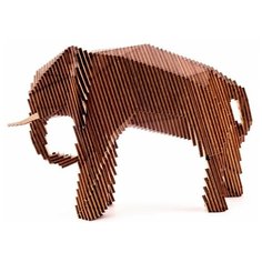 Деревянный конструктор Uniwood "Большой слон"