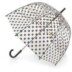 L746-3201 MiniMultiFlowerOval (Цветы) Зонт женский трость Orla Kiely Fulton