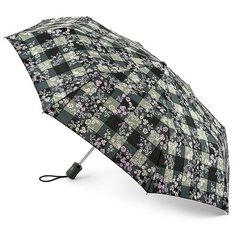 L346-3539 GinghamDitsy (Ситцевые цветы) Зонт женский автомат Fulton
