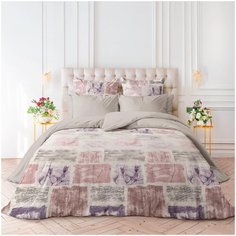 Комплект постельного белья Verossa Percale 2,0СП "Pastel", наволочки 50х70, пододеяльник на молнии 180х215, 100% хлопок