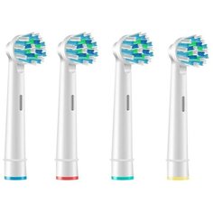 Набор насадок 5Lights BT891067 для электрической щетки, белый, 4 шт.