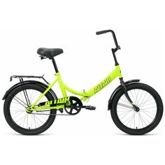 Городской велосипед ALTAIR City 20 (2020) зеленый 14" (требует финальной сборки)