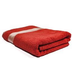 Полотенце банное Abu Dabi, хлопок, 70x140 см, алый