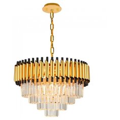 Подвесная люстра Natali Kovaltseva DARIAN 76017/10C GOLD 40W Золото