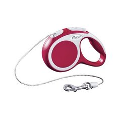 Flexi Поводок-рулетка, трос 3 метра, для животных до 8кг, Flexi Vario XS Cord