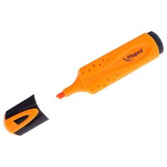 Маркер-текстовыделитель Maped FluoPeps Classic (1-5мм, оранжевый) 12шт. (742535)