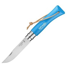 Нож Opinel №7 Trekking нержавеющая сталь, голубой