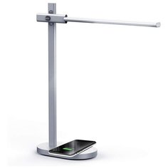 Настольная лампа светодиодная MOMAX Q.LED с беспроводной зарядкой Space Grey, 10 Вт