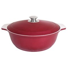 Кастрюля Kukmara ж51б, 5 л, бордо