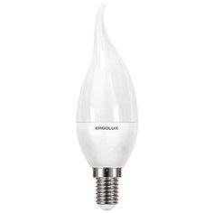 Лампочка Ergolux E14 9W 220V 6500K 864Lm LED-CA35-9W-E14-6K 14233